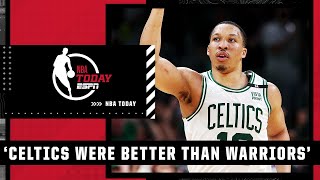 Grant Williams said the Celtics were a better team than the Warriors NBA Today reacts