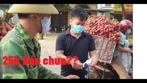 2 Cửa Cân Vải Đẹp Giá Vẫn Ổn Định Tại Cầu Chét - Phì Điền I  Vải Thiều Lục Ngạn l Luc Ngan Litchi