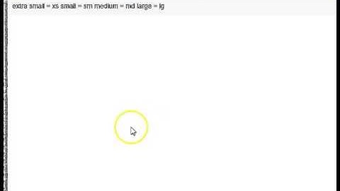 Bootstrap tutorial   2   grids and page divisions in bootstrap