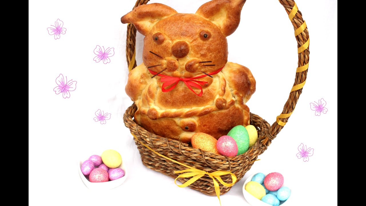 Uskršnji zeka od testa - Easter Bunny Made of Dough