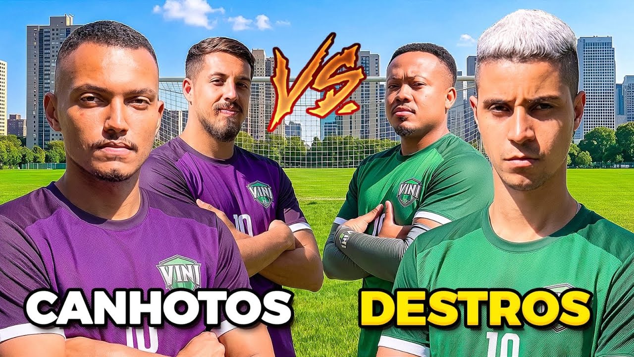 DESTROS vs CANHOTOS DA TROPA DO MANGUITO!
