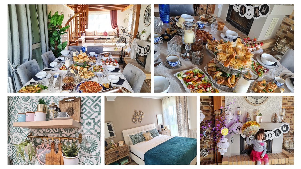 روتيني لتنظيم الوقت لعراضة هماوية في رمضان🌙باسهل الوصفات👏بيتي قبل استقبال الضيوف Routine Ramadan