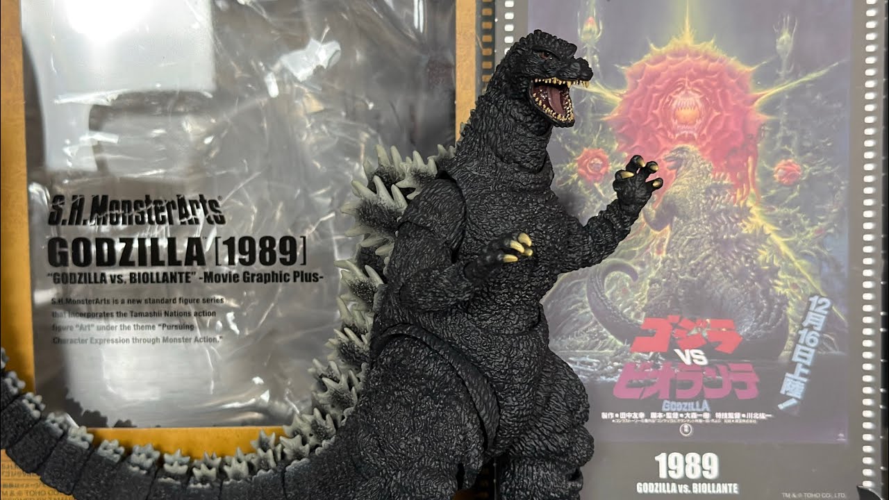 S.H. MonsterArts Godzilla (1989) From “Godzilla vs. Biollante