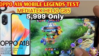 OPPO A18 GAMING TEST SPEED TEST SMOOTH FOR GAMING ONLY 5,999 #oppophilippines #oppo