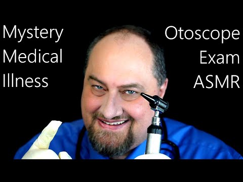 ASMR Mystery Medical Illness Otoscope Exam