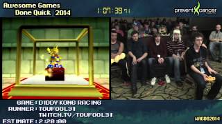 Diddy Kong Racing :: SPEED RUN (2:06:08) (100%) by Toufool31 #AGDQ 2014