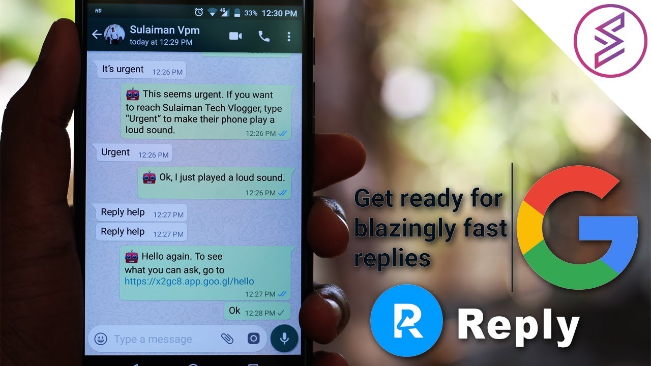 Google Reply Feature in Android Messaging App - YouTube