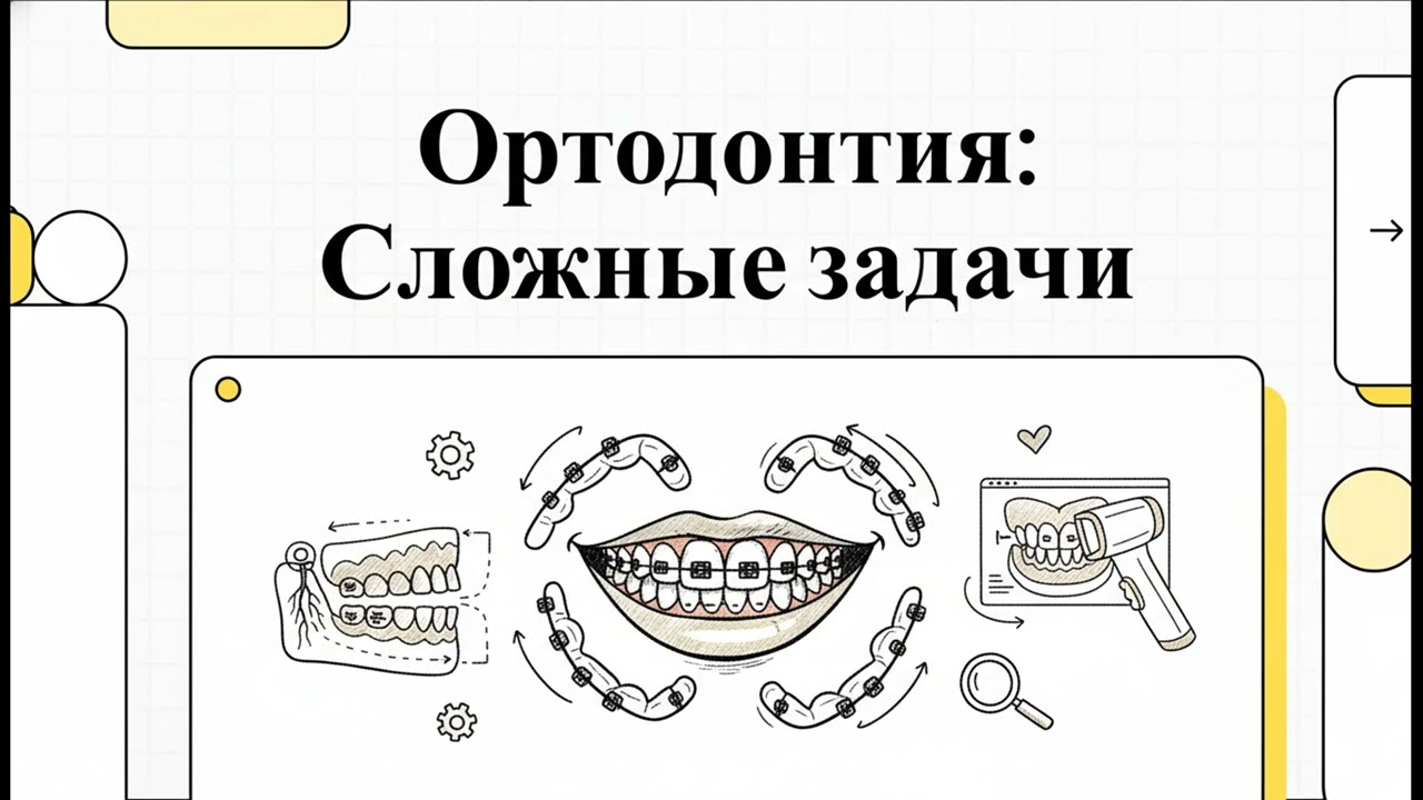 Уроки ортодонтии. 26 серия. Сложные задачи 