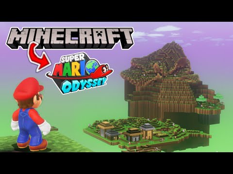 Minecraft in Super Mario Odyssey - [Custom Level] - YouTube