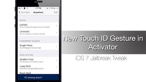 New Touch ID Activator Gesture iOS 7 Jailbreak Tweak: Hands-on - iPhone Hacks