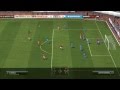 Alex Martínez goal. Real Murcia - Real Madrid Castilla. FIFA 14