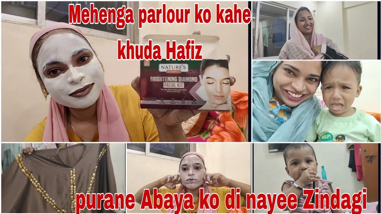 Ghar Bethe Paye Parlour Jaisa Glow 🌟/Mera Nature Facial kit experience 🧐