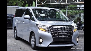 TOYOTA ALPHARD 2.5cc X YEAR 2015 -  For Sale Unregister