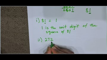 class 8 Exercise 5.1 What will be the unit digit of the squares of the following numbers. ncert new