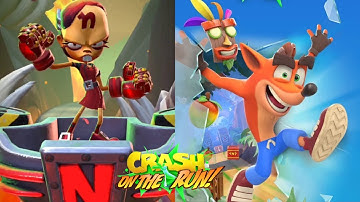 Crash Bandicoot: On the Run! Inferno Nina Cortex