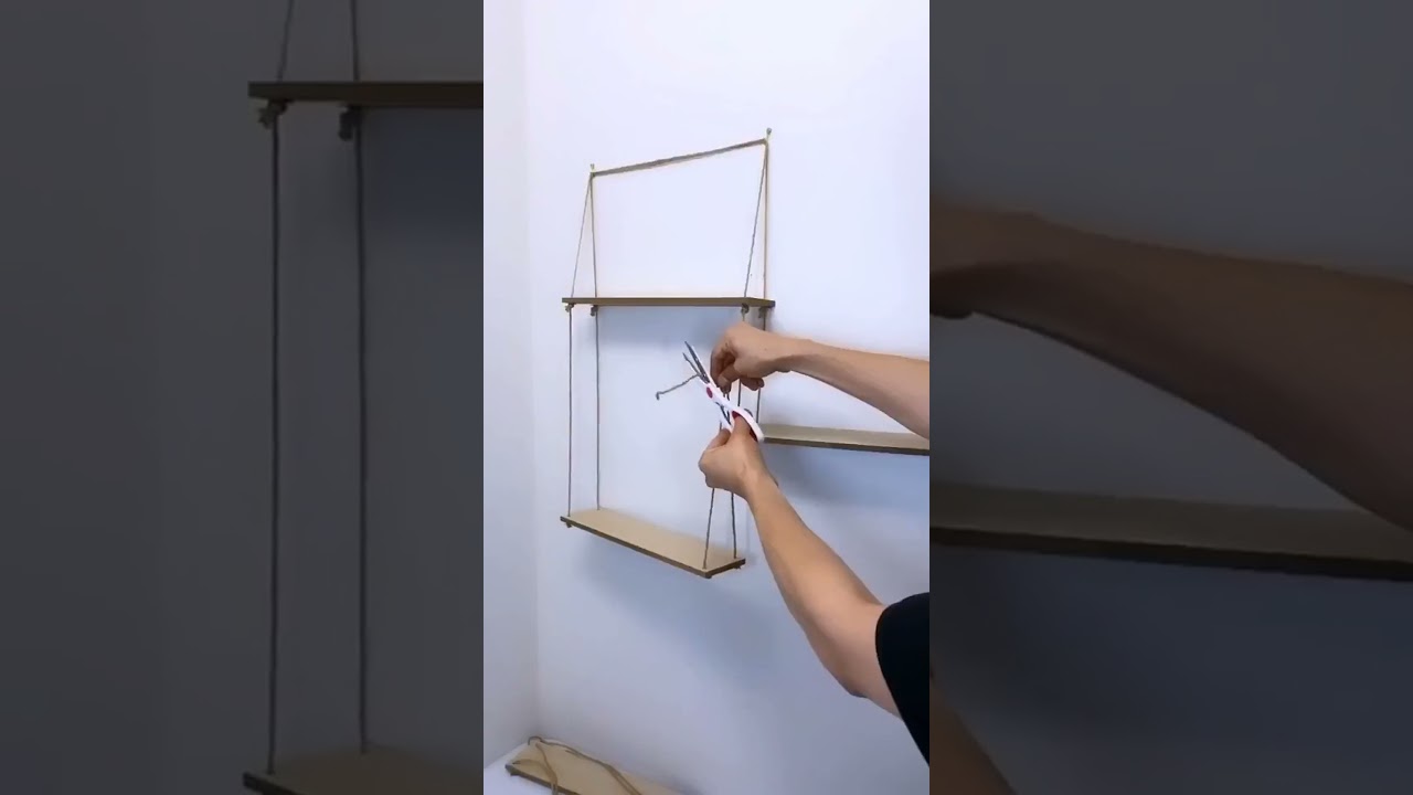 5 Dollar DIY Wall Shelves 