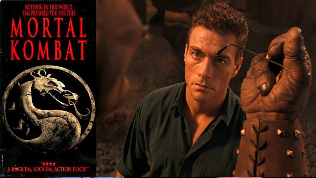 Van Damme in Mortal Kombat (1995) as Johnny Cage