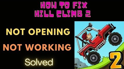 #hillclimb #racing HOW TO FIX NOT OPENING & NOT WORKING PROBLEM IN HILL CLIMB 2 🏞️🚵 | FING 24 😌🆒