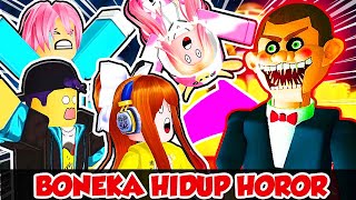 AKU dan YOUTUBER ROBLOX yang LAIN di HANTUI BONEKA HIDUP HOROR di TOKO MAINAN MR FUNNY DUMMY !! 😱😱