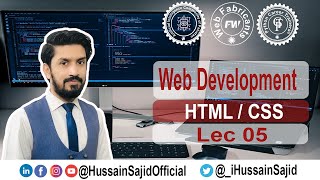 Web Development Lec 5 | Calculator in html css | Hussain Sajid