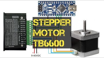 BELAJAR ARDUINO #99 - Stepper Motor Dan Driver TB6600