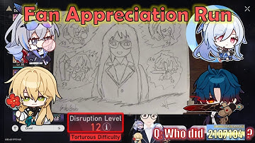 Fan Appreciation Run E6S5 Jingliu Blade SilverWolf Luocha Swarm Disaster *Disruption 12* Remembrance