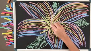 Let's Draw a Flower ♫ 4 Hrs of Chalk Art & Lullabies