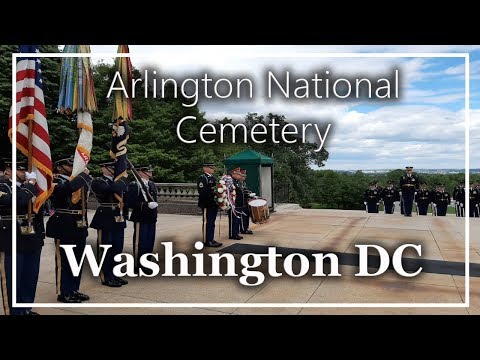 Cambio de guardia CEMENTERIO NACIONAL de ARLINGTON | Washington DC | Enrutados