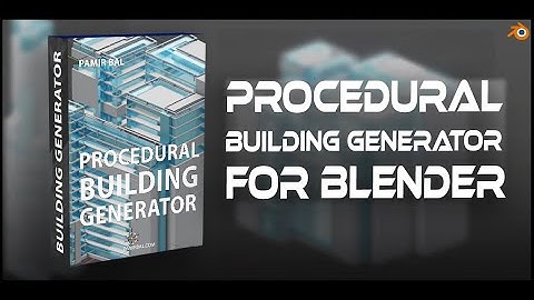 Blender Tutorial - How to Create A Procedural Building Generator in Blender