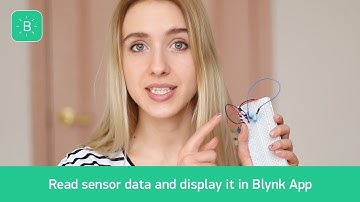 (LEGACY - not compatible with current platform) Read any sensor data in Blynk app. DHT11, DHT22.