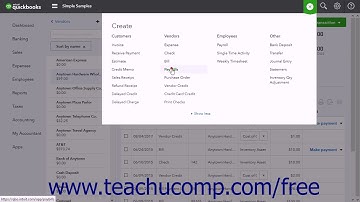 QuickBooks Online Plus 2017 Tutorial Early Bill Payment Discounts Intuit Training