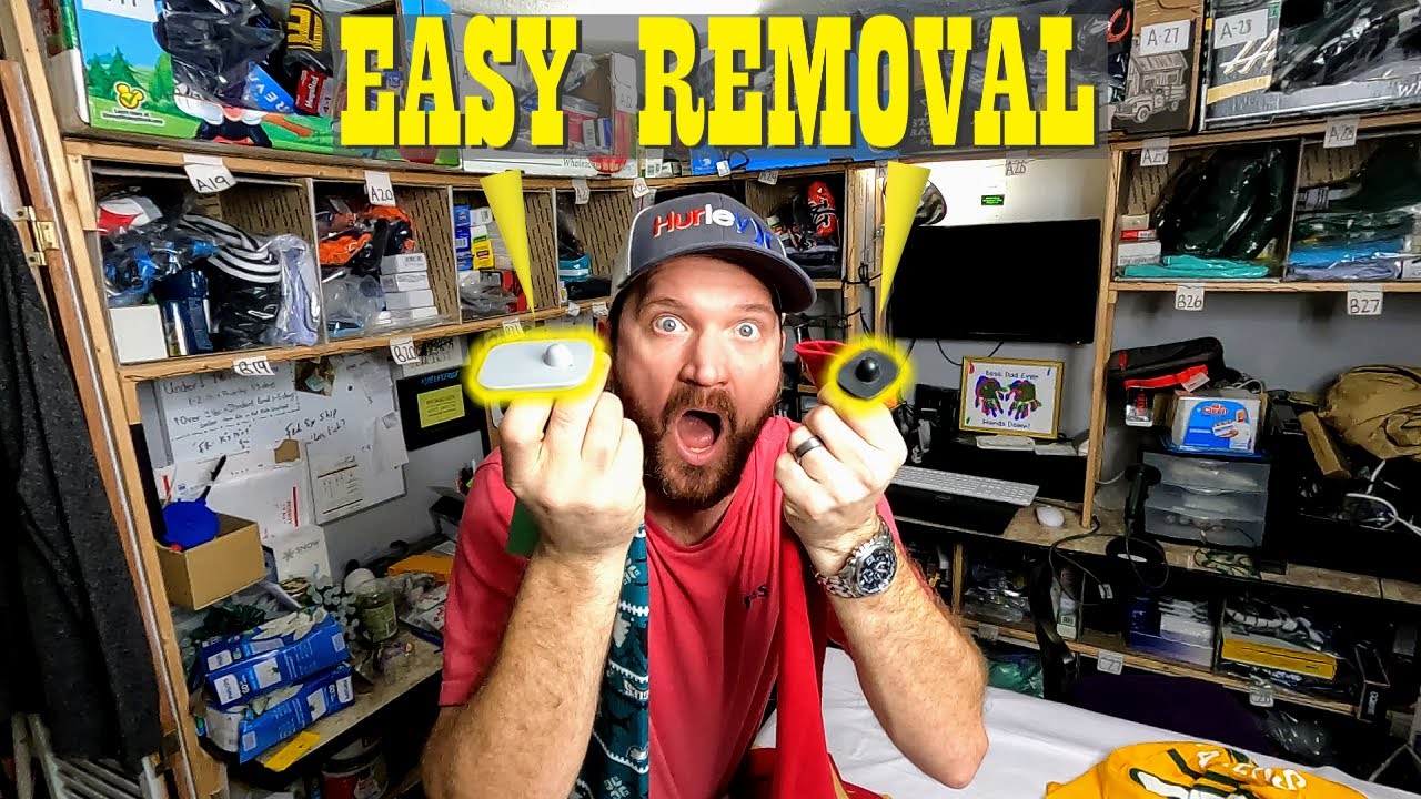 How To Remove Security Tag With A Magnet YouTube