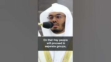 Surah Zalzalah | سورة الزلزلة | Sheikh Yasser Al-Dossary