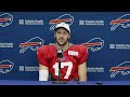 Josh Allen Discusses Play Calling, The Wide Receiver Room, And More