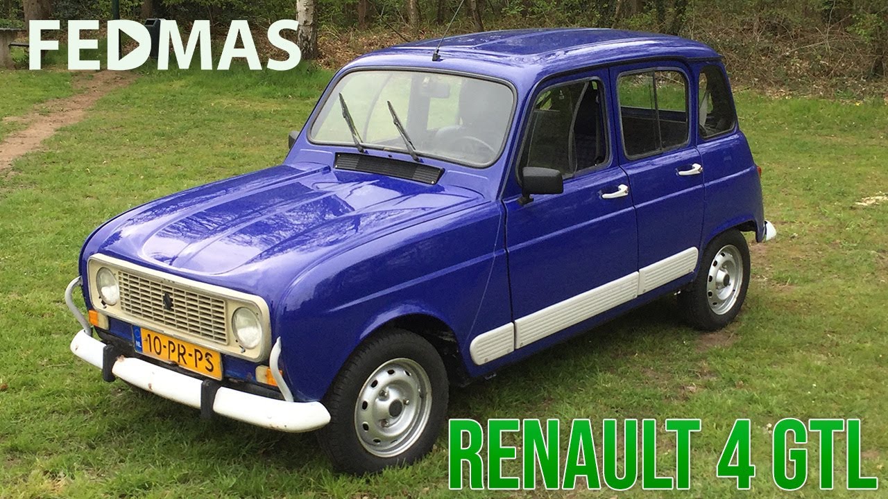 Deter Traditie voor Rijden met de Renault 4 GTL uit 1991 ''Quatrelle'' | FEDMAS - YouTube