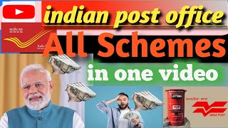 Indian Post Office📮 All Schemes 😮🇮🇳 | भारतीय डाक ऑफिस की सभी योजना | एक ही व्हिडिओ 📸 me #indiapost  