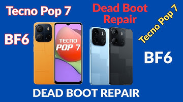 Tecno Pop 7 BF6 Dead Boot repair Flash File🆗✅