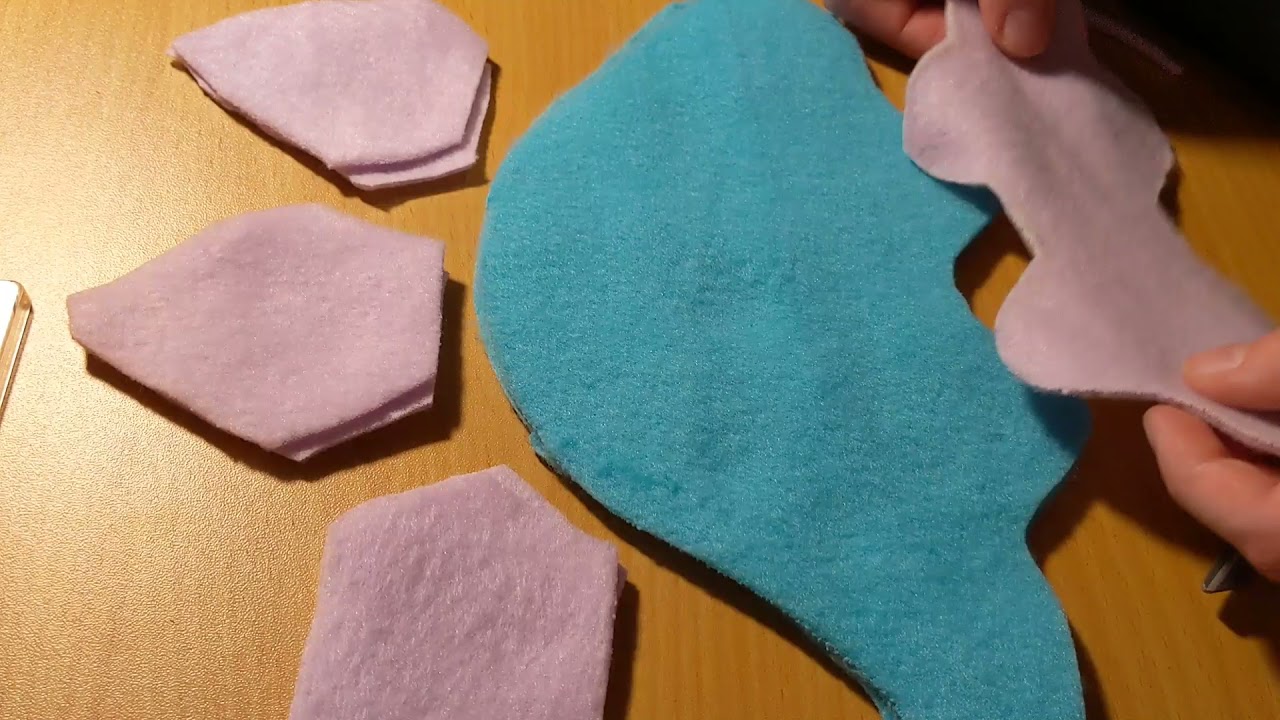 making a Dinosaur plush