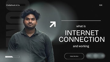 016 Internet | Internet Connection Explained – How It Works for Beginners | CodeNook Vivek Sharma