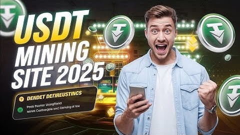 Best USDT Mining Website 2025 | Free Cloud Mining Site | Earn Daily USDT Without Investment