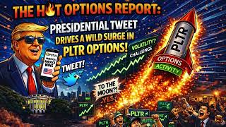 Presidential Tweet Drives A Wild Surge in PLTR Options