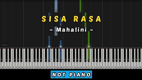Sisa Rasa (Mahalini) - Not Piano Tutorial