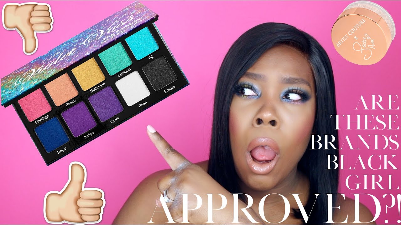 Violet Voss Rainbow Eyeshadow Palette | Jackie Aina La Bronze Highlighter