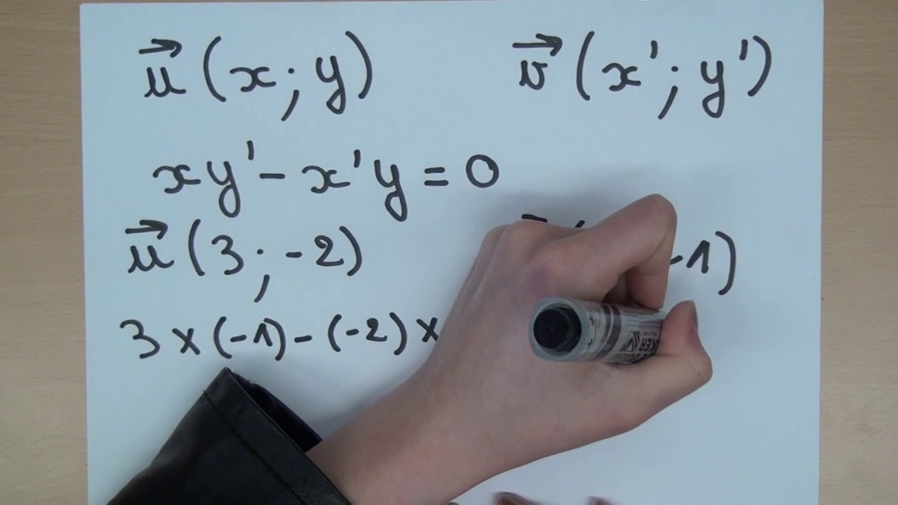 How To Prove That 2 Vectors Are Collinear or Not YouTube how-to-prove-that-2-vectors-are-collinear-or-not-youtube