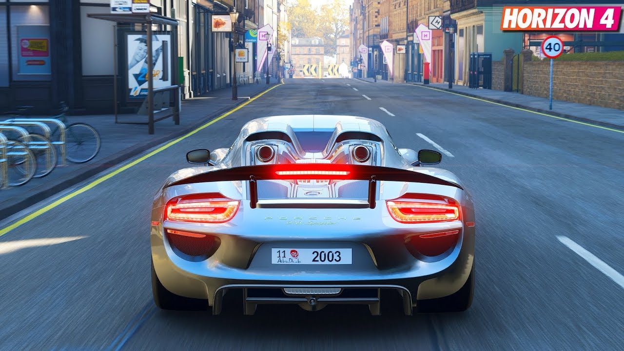 Forza Horizon 4 - Porsche 918 Spyder | Gameplay - YouTube