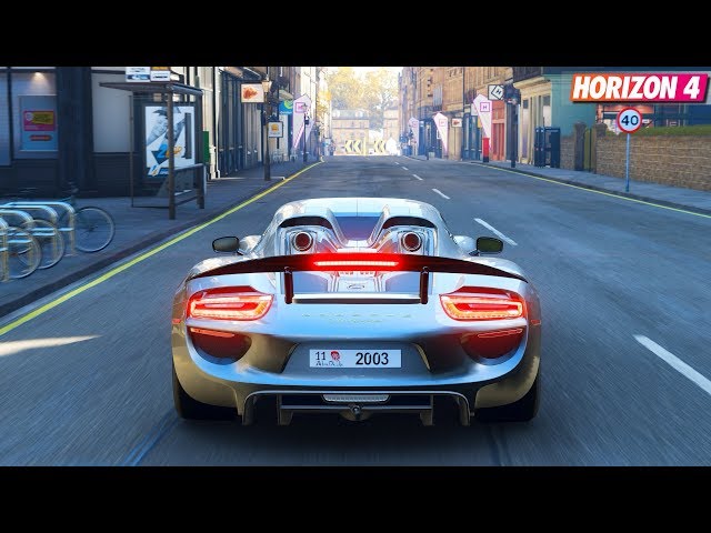 Forza Horizon 4 - Porsche 918 Spyder | Gameplay - YouTube