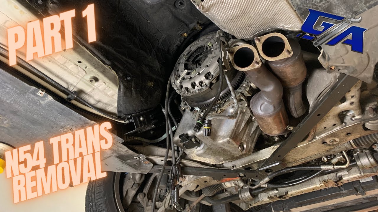 Part 1 BMW N54 6spd Transmission Removal YouTube