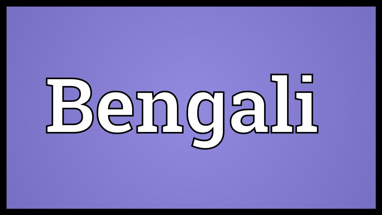 presentation to meaning in bengali