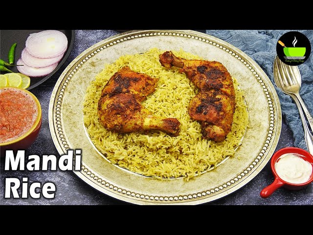 Mandi Rice With Mandi Chutney | Mandi Smoked Rice | Chicken Mandi Recipe | Famour Arabian Biryani | She Cooks