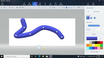 Paint 3D using shapes and lines (part 2)